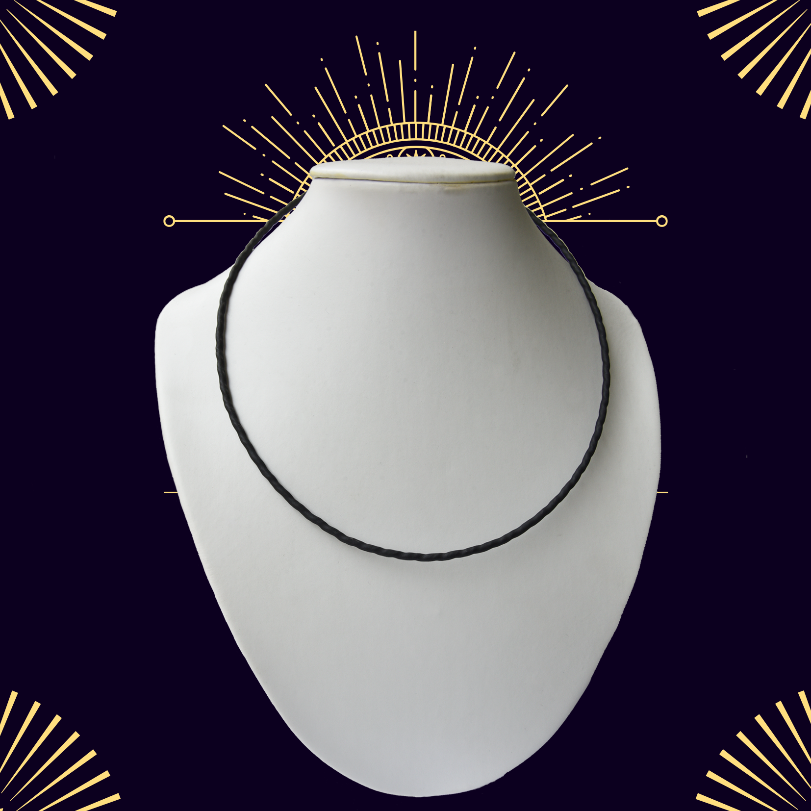 Collier cuivre anneaux de vie selon Lakhovsky 2 Collier cuivre anneaux de vie selon Lakhovsky – Image 2