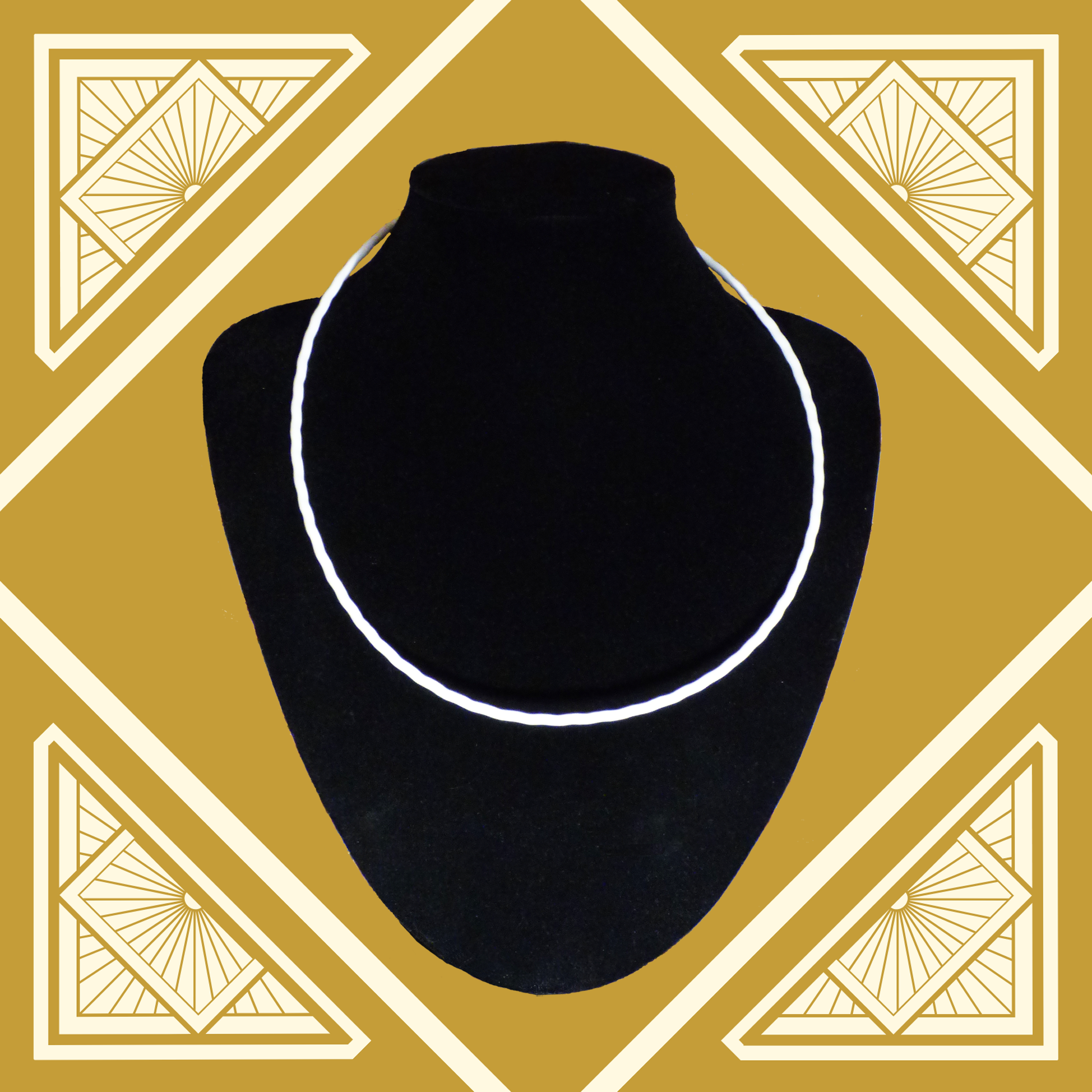 Collier 6 métaux anneaux de vie selon Lakhovsky 2 Collier 6 métaux anneaux de vie selon Lakhovsky – Image 2